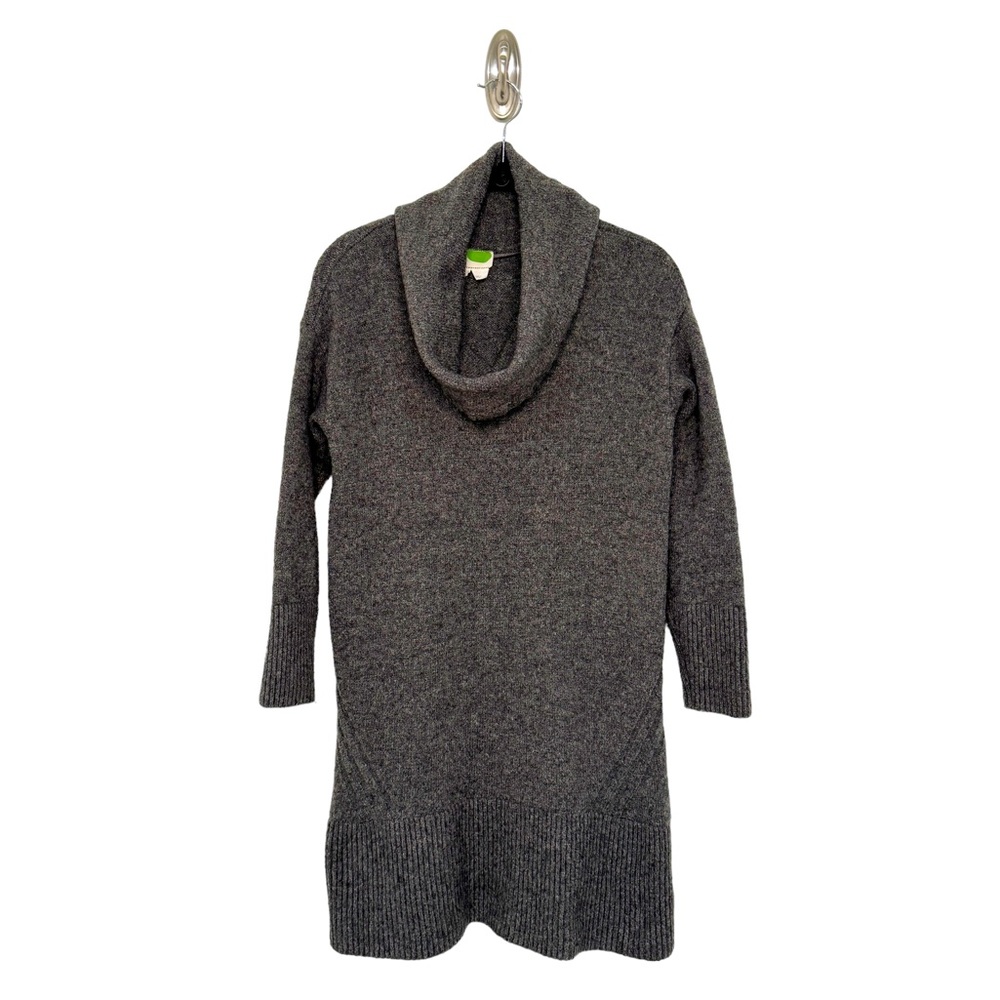 ANTHROPOLOGIE WOOL BLEND COWL NECK TUNIC SWEATER SIZE S